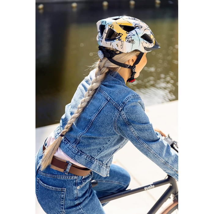 Міський шолом ABUS Aduro 2.0 - універсальний велосипедний шолом з підсвічуванням - у спортивному дизайні для міського руху - для ч