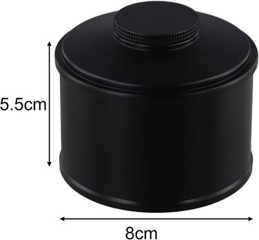 Газовий ліхтар для кемпінгу та походів портативний вуличний ліхтар з мідним клапанним сердечником, стабільним полум&39ям, паливним балоном 100 г, чорний та сріблястий, в комплекті (чорний бензобак)