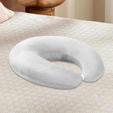 Подушка підлокітника, м&39яка U-подібна подушка для читання, ергономічна підставка для дивана, плюшевий дизайн з тканини, в&39язана гачком подушка, ліжко для роботи, в&39язання гачком, дорослих, дітей, перегляду телевізора