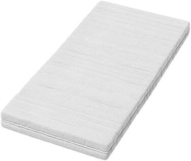 Дитяче ліжко ACMA молодіжне ліжко з однією шухлядою та матрацом синього кольору із захистом від випадіння рейкова рама II 140x70 1