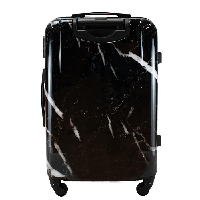 Валіза Semi Line 24' (M) Black Marble (T5730-2)