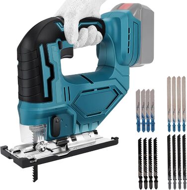 Професійний акумуляторний лобзик Makita 18V System для літієвого акумулятора Makita 18V, електричний лобзик Швидка заміна полотен