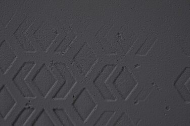 Квітковий горщик Ondis24, Кашпо під бетон Caro, XXL Кашпо на колесах Виготовлено зі 100 переробленого пластику, Велике вуличне кашпо (Антрацит, 80 см) Антрацит 80 см