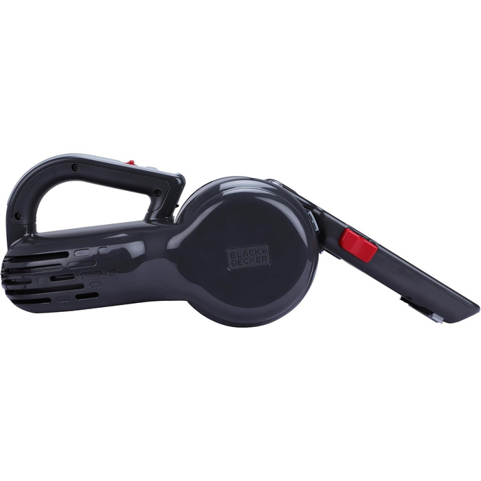 Ручний автомобільний пилосос для автомобільної розетки 12В Dustbuster Pivot PV1200AV з насадкою-щіткою, щілинною насадкою, гнучким