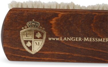 Щітка для взуття Langer & Messmer з тонкої козячої шерсті для полірування взуття