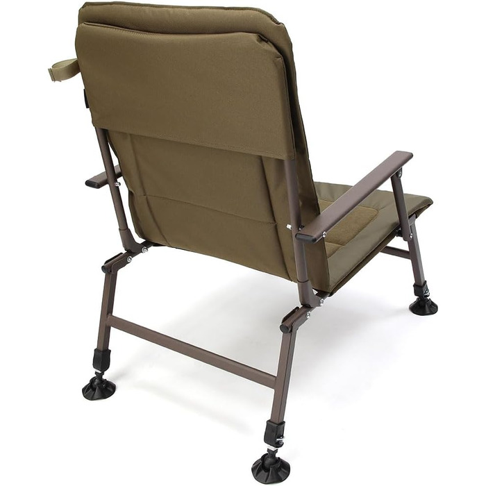 М&39яке рибальське крісло G8DS XPR з грязьовими ніжками, регульованими підлокітниками, зручним сидінням для лову коропа