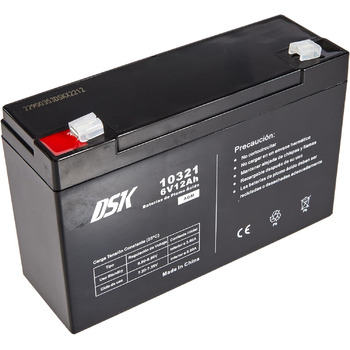 Герметичний свинцево-кислотний акумулятор AGM 6V 4,5Ah / 12Ah