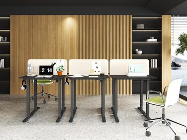 Стіл з регульованою висотою Електричний стіл з можливістю сидіти/стояти, ергономічний та регульований, ідеально підходить для домашнього офісу та робочого місця З пам&39яттю положення Висота 73118 см