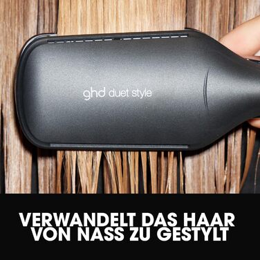 Мультистайлер ghd duet style 2-в-1 фен та випрямляч, ефект антифриз, чорний/Schiere Freude