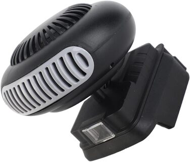 Невеликий обігрівач, 2 швидкості, 18-вольтовий обігрівач на батарейках, портативний електричний вентилятор-обігрівач для невеликих офісів