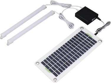 Ліхтар для кемпінгу потужністю 30 Вт з водонепроникним акумуляторним блоком, двома USB-портами 12 В/5 В для використання в наметах та на природі