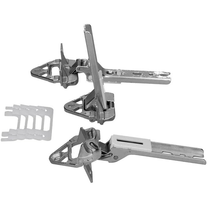Петлі для дверей, сумісні з Bosch Siemens 00268699 / 268699 для холодильника та морозильника - LUTH Premium Profi Parts, 3