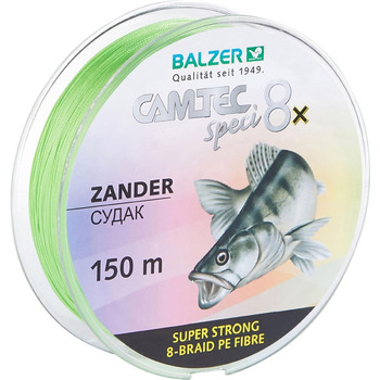 Плетена волосінь Balzer Camtec Speci 8 шт. Zander 150 м