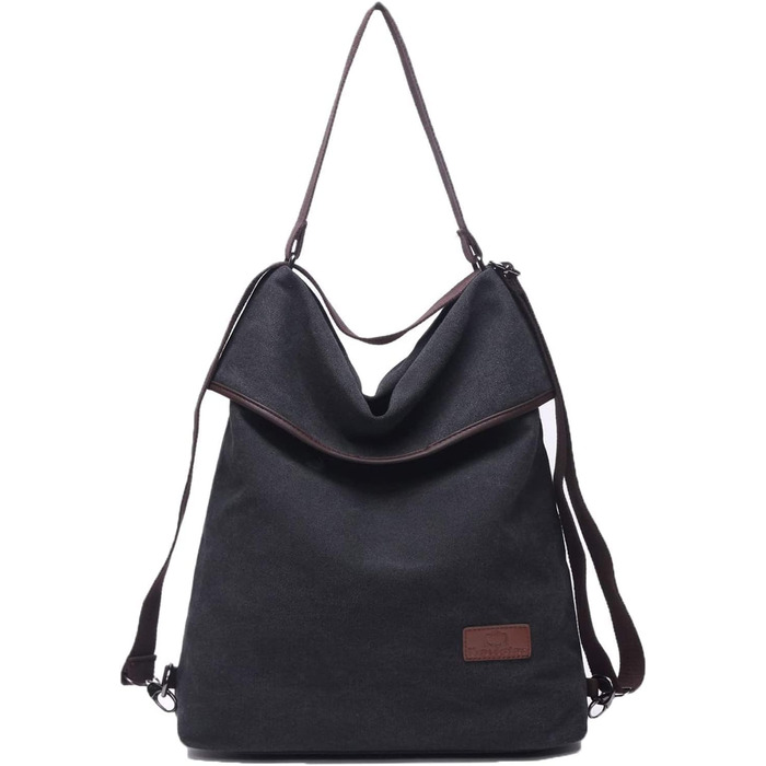 Жіноча полотняна сумка через плече рюкзак Велика сумочка Вінтажна жіноча сумка через плече проти крадіжки жіноча сумка бомж для по