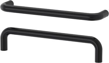 Меблеві ручки IKEA Baggans 803.384.13, ширина 143 мм, чорні, 2 шт.
