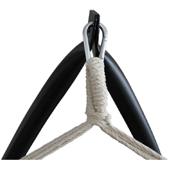 Каркас підвісного крісла casa.pro, Підставка для підвісного крісла, Підвісне крісло, Підставка для підвісного сидіння, Чорний, Універсальний