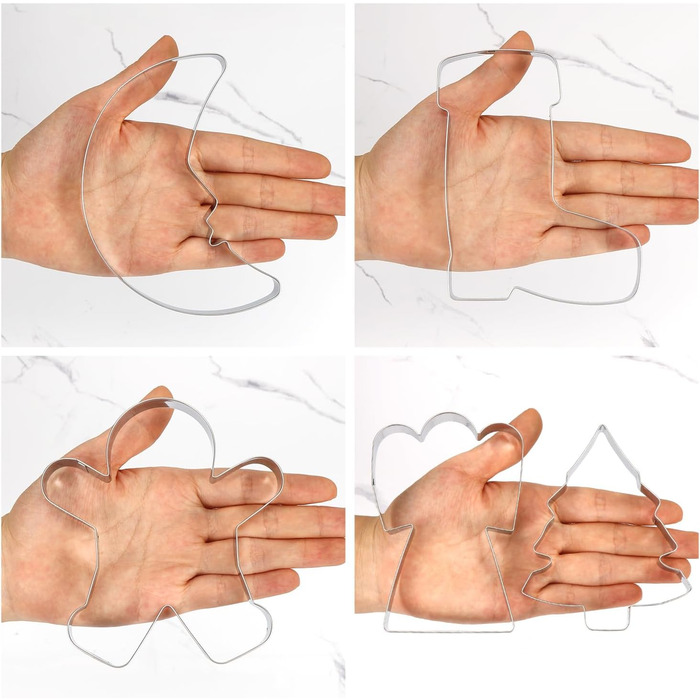 Набір формочок для різдвяного печива 5 шт Cadimus