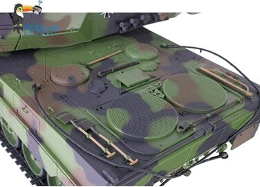 Радіокерований танк Leopard 2A6 RC 1/16, 2.4 GHz, з функцією стрільби (6 мм)