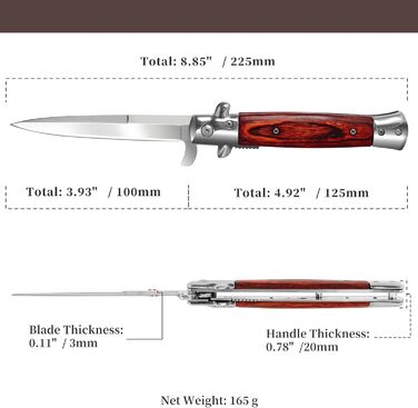 Кишеньковий ніж, гострий одноручний ніж, туристичний ніж для кемпінгу, виживання, риболовлі, подарунок для чоловіків, колір червон