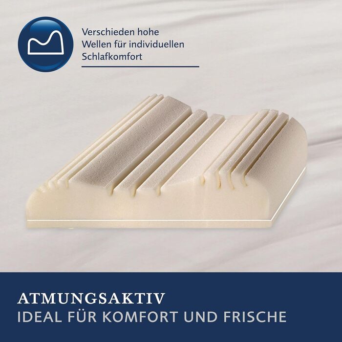 Подушка для шиї Billerbeck 5452740002, антимоскітна, 40/60 см, біла