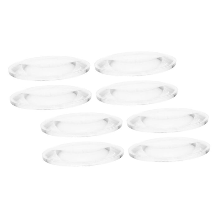 Комплекти Збільшувальне скло Оптометрія Опукла лінза Призми Конденсатори Прозорі оптичні лінзи Прозорі оптичні лінзи Компаратор Фізика лінз для лабораторії Подвійний акрил 8 шт. * 4, 4