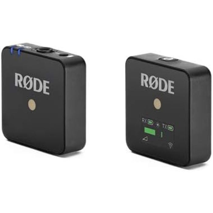 �DE Wireless GO Ультракомпактна бездротова мікрофонна система з інтегрованим мікрофоном (чорний) Чорний одинарний передавач Wirele