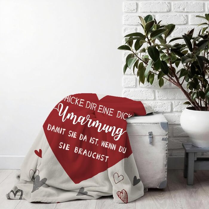 Подарунок для найкращої подруги, ковдра-обіймачка для дівчини, подарунок на день народження для дівчини, різдвяний подарунок для найкращої подруги, жінки, сестри, колеги 150*200 см