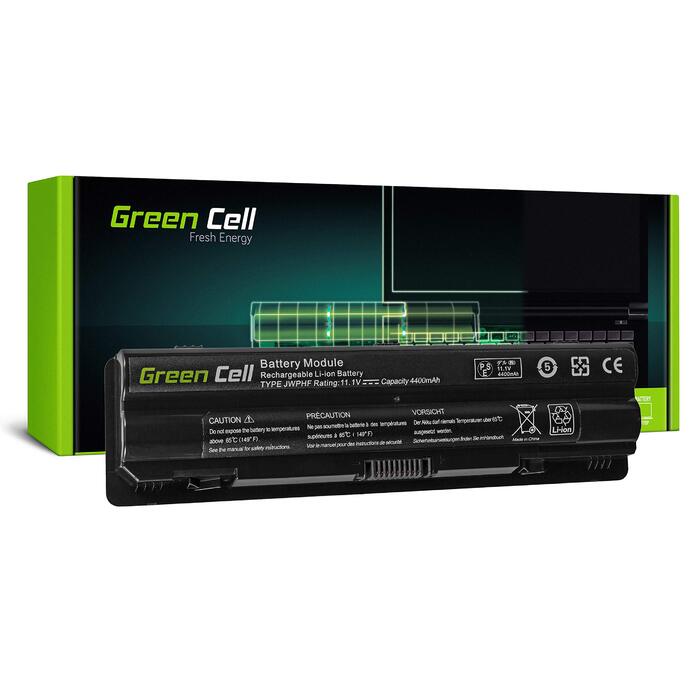 Акумулятор для ноутбука Green Cell Standard Series JWPHF/R795 шт. для Dell XPS L40 L402 шт. L50 L502 шт. L70 L702 шт. P09E P09E001 P09E002 P11F P11F001 P11F003 P12G P12G001 (6 елементів, 4400 мАг, 10,8-11,1 В) Стандартний - елементи Green Cell 4400 мАг