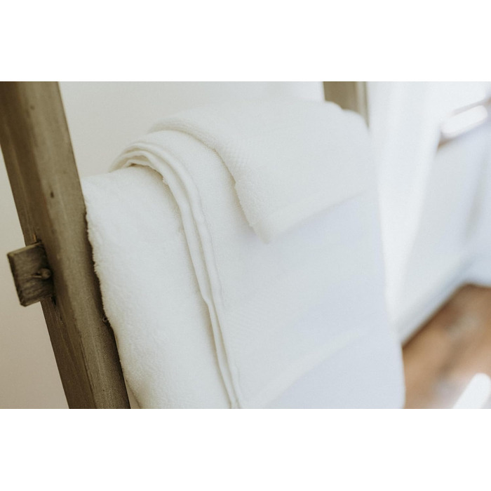 Набір рушників Peacock Alley Diamond, 6 предметів, розкішний, 100 турецька бавовна з довгим штапелем, м'який, поглинаючий і швидко