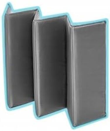 Складане та компактне дитяче ліжечко Grotta - дорожнє ліжко та манеж від народження до 15 кг, з колесами, матрацом та сумкою для перенесення, бічний вхід на блискавці, повітропроникні сітчасті боки