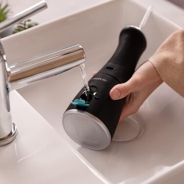 Портативний іригатор для ротової порожнини Bamba ToothCare 1100 Jet Liberty. 6 режимів та 6 насадок, LED-дисплей, об'єм 280 мл, 8 налаштувань тиску, IPX7, USB-зарядка та дорожній чохол.