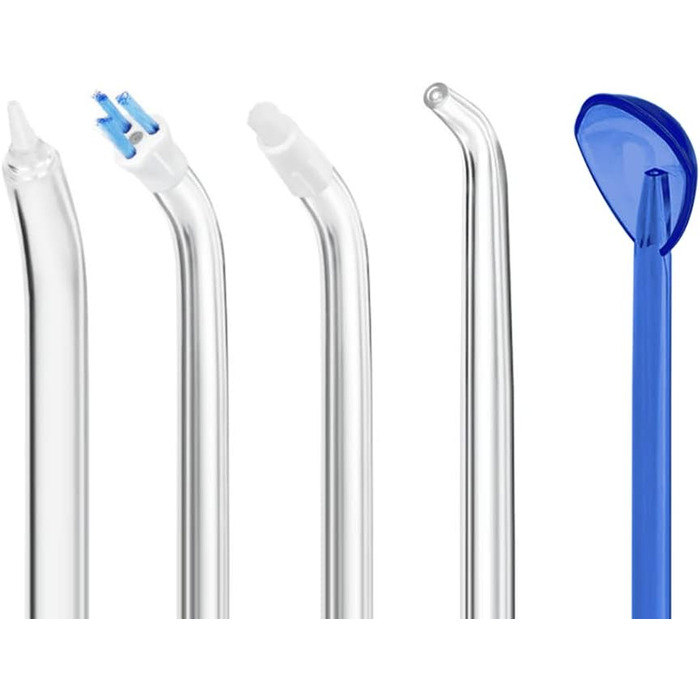 Набір насадок Jerilla 7 шт. Water Flosser Змінні насадки Сумісний з Waterpik Water Flosser WP-100 WP-250 WP-450 WP-560 WP-660 WP-811 WP-900 WP-940