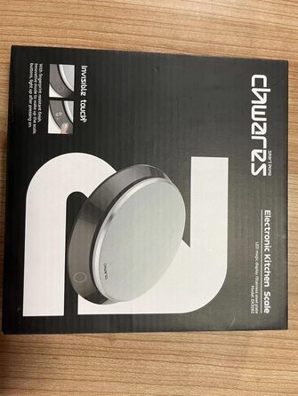 Цифрові кухонні ваги, USB зарядка з нержавіючої сталі зі знімною чашею на 1,4 л, кабель для зарядки, 1г-5кг/11фунтів, функція тари