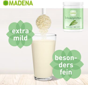 Гороховий протеїновий порошок MADENA 1 кг