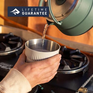 Складана кружка з нержавіючої сталі Sea to Summit Detour - Falt-Becher сірий Moonstruck Grey