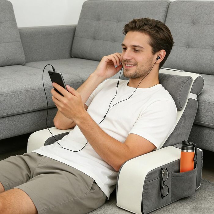 Подушка для читання для ліжка, подушка для читання для ліжка та дивана зі знімними підлокітниками та підголівником, подушка для читання з чохлом, який можна прати, подушка для спини, подушка з підтримкою спини для відпочинку в ліжку, читання, перегляду те