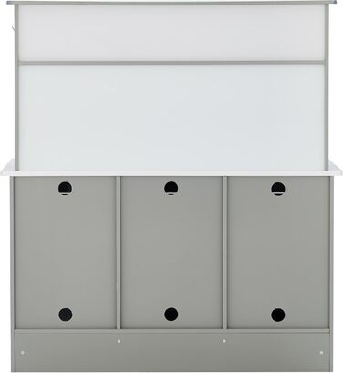 Сіра дитяча кухня Ігрова кухня Дитяча ігрова кухня Дерев&39яна кухня Teamson Kids TD-12681A