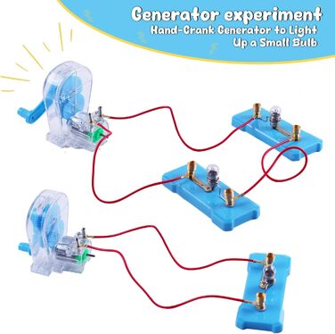 Набір для експериментів DigHealth Electronic Circuit Set, електричні схеми