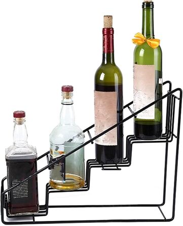 Триярусна підставка для спецій, шафа для спецій, багаторівневий кухонний органайзер для пляшок об&39ємом 750 мл та 1 л