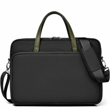 Чохол для ноутбука з плечовим ременем для ноутбуків діагоналлю 40,6 см (16 дюймів), містка ділова сумка для подорожей та поїздок н