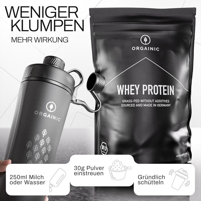 Протеїн ORGAINIC Organic Whey Protein Powder, 1000 г