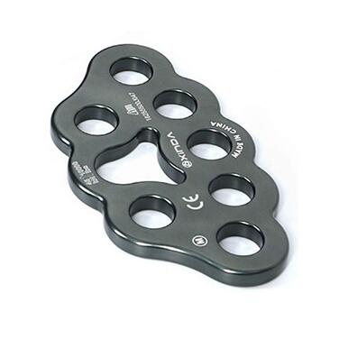 Такелажна пластина, 8 отворів, пластина для кріплення лапи, багатоточковий з&39єднувач для спелеології, скелелазіння, рятування