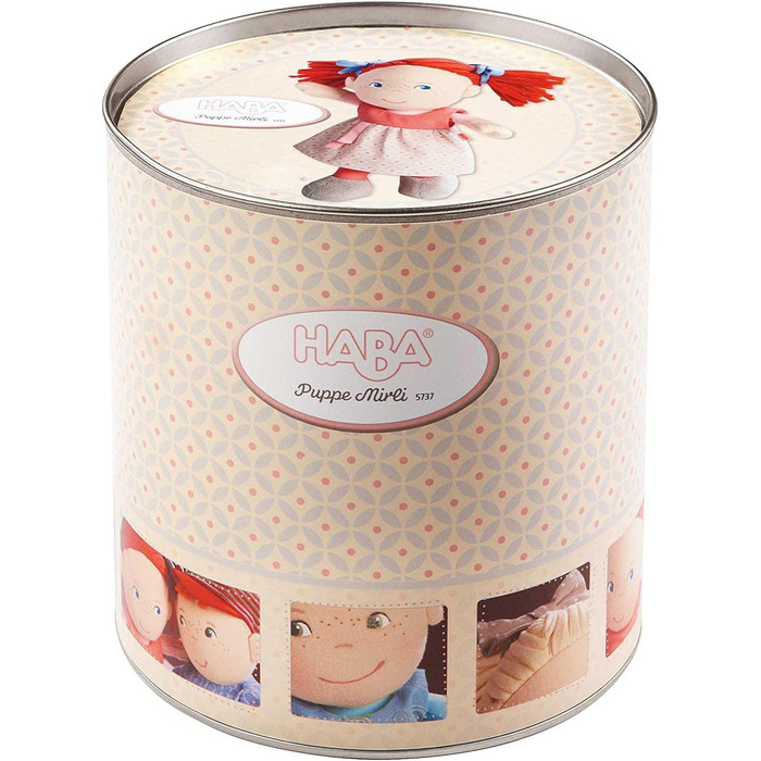 М&39яка ганчіркова лялька Doll Mirli, для дітей від 6 місяців для гри, обіймів і комфорту, подарунок на народження та хрещення, по