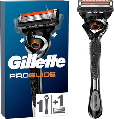 Волога бритва Gillette ProGlide для чоловіків, бритва 1 лезо для гоління з 5-шаровим лезом, подарунок для чоловіків