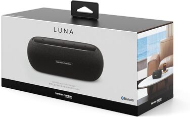 Колонка Harman Kardon Luna чорного кольору - Портативна, водонепроникна Bluetooth-колонка - До 12 годин роботи від акумулятора чор