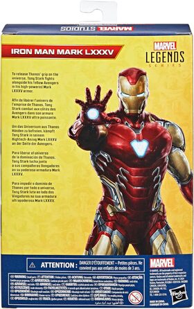 Дюймова фігурка Iron Man Mark LXXXV Месники Ендшпіль 6-дюймова фігурка Marvel Legends Series, 6-