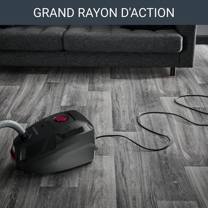 Пилосос Rowenta RO4933 Green Force Max з мішком Максимальна потужність 900 Вт Мішок для пилу 4,5 л 99,98 HEPA-фільтрація Радіус пр