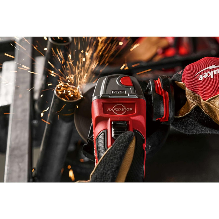 Акумуляторна кутова шліфувальна машина Milwaukee M18FSAG125XB-502 шт. 18,0 В / 5,0 Ач