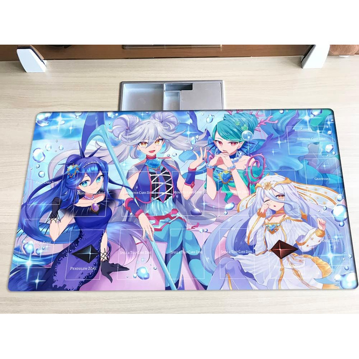 Новий ігровий килимок Mlikemat Playmat Duel Monsters TCG CCG OCG Колекційний картковий ігровий килимок із зонами безкоштовна сумка (Zd039-773-a)