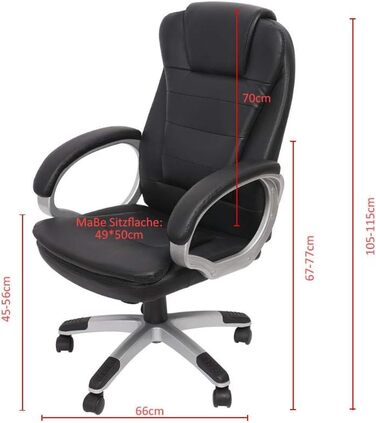 Ігрове крісло Melko Ергономічне офісне крісло чорного кольору Офісне гоночне крісло Настільне крісло Крісло керівника Ігрове крісло Геймерське крісло Гоночне спортивне крісло Обертове крісло Крісло для ПК Ігрове крісло